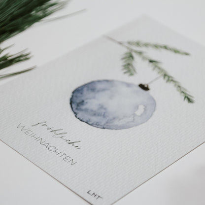 Postkarte Fröhliche Weihnachten