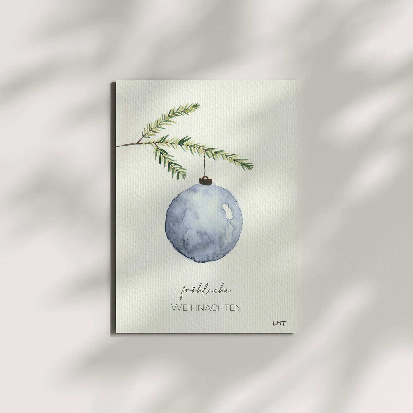 Postkarte Fröhliche Weihnachten