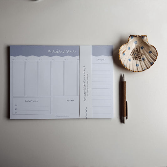 Wochenplaner Wellen undatiert