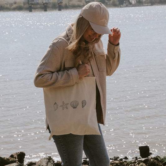 Baumwolltasche Muschel